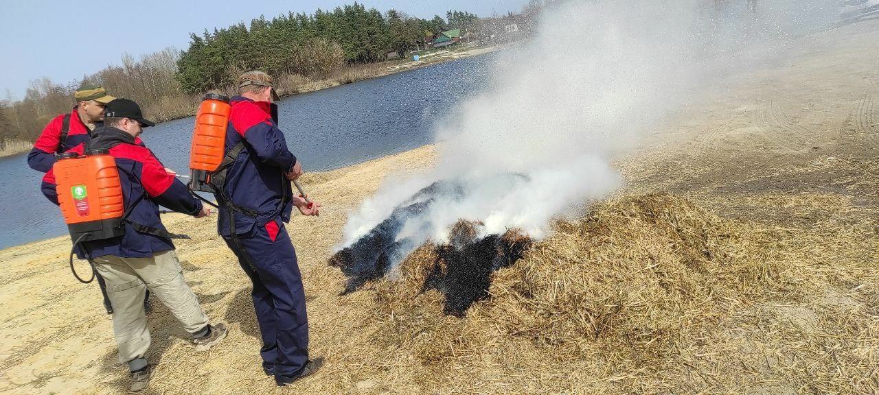 Добровольная пожарная дружина.